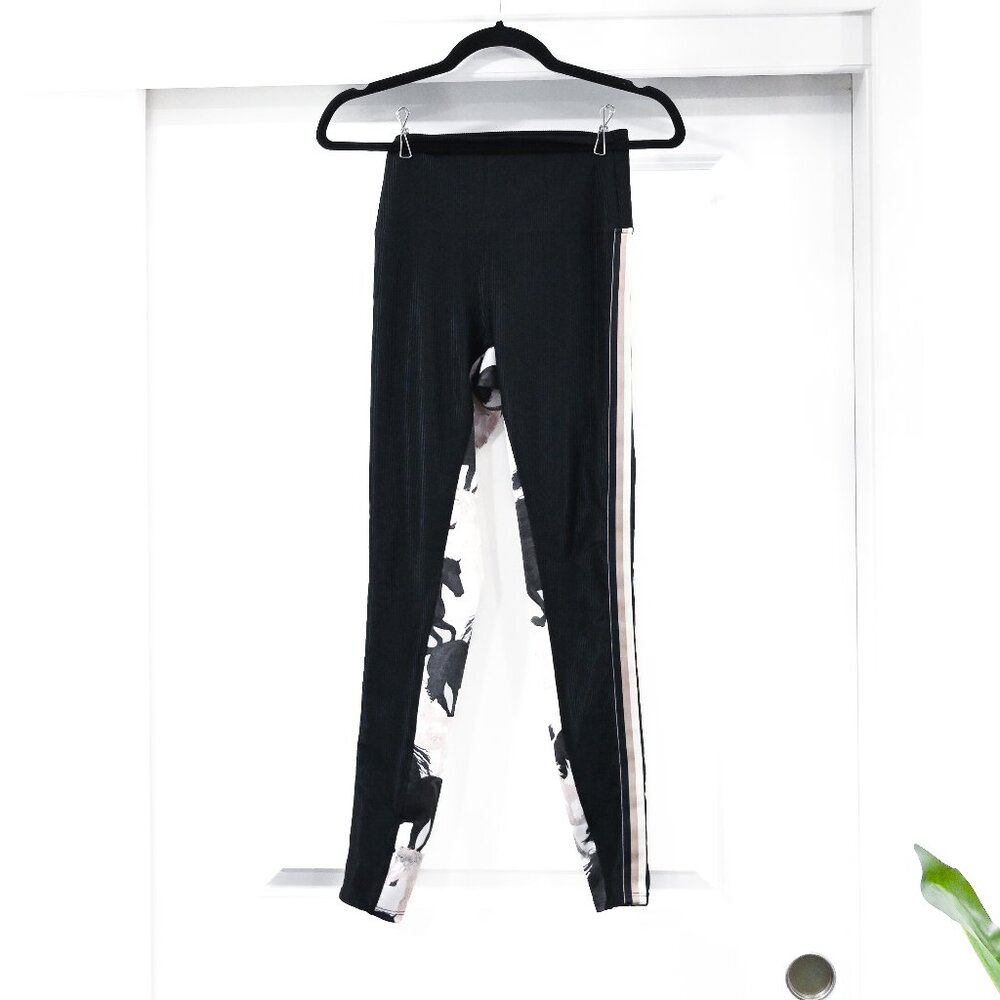 Beach Riot Sport Size Small Equestrian Horse Ribbed Leggings